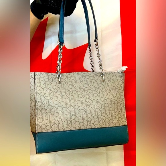 NEW CALVIN KLEIN PURSE BAG HANDBAG CK CLUTCH - Picture 4 of 7